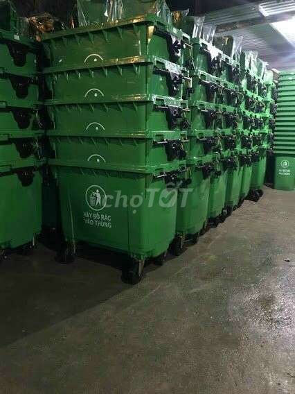 Thanh lý lô thùng rác nhựa HDPE 240L  đủ màu