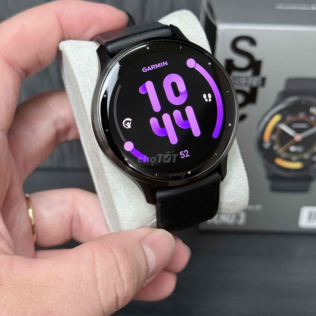 GARMIN VENU 3 ĐEN SIZE 45MM FULLBOX MÁY ĐẸP