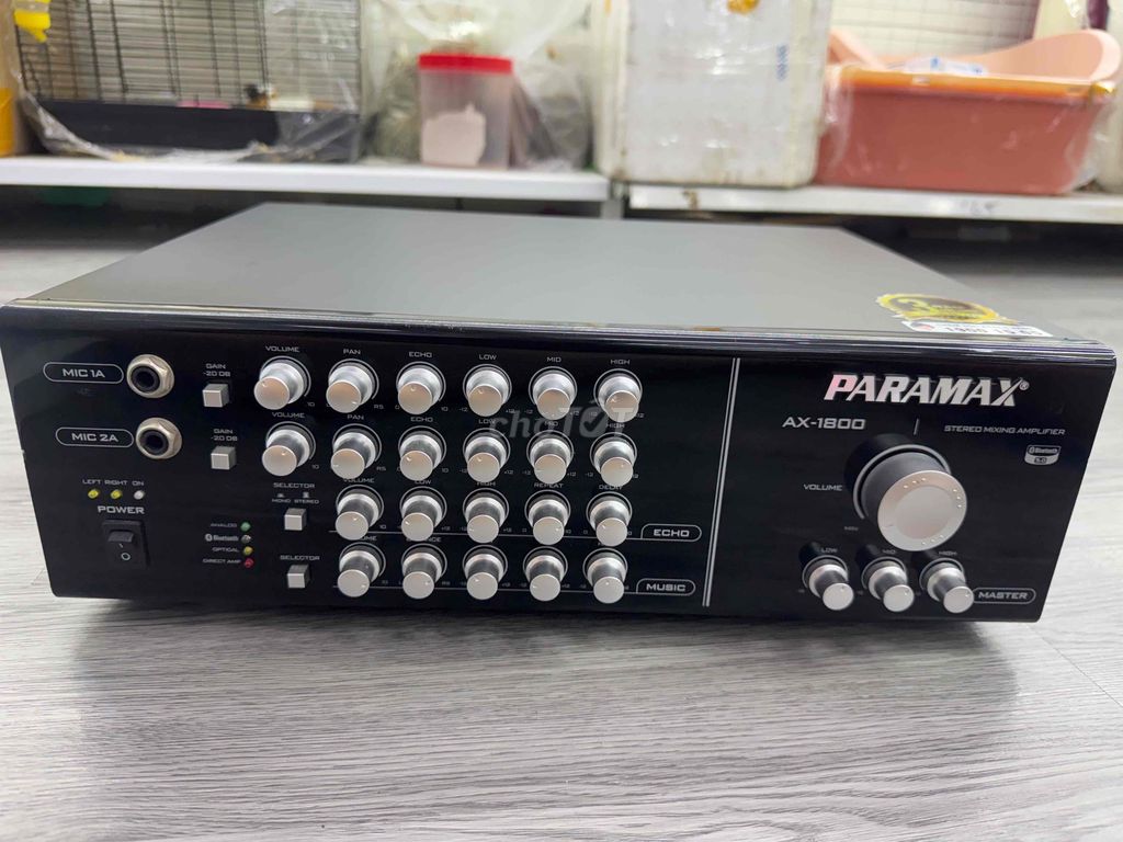 Amply Paramax AX-1800 Đen. Mua bán Tivi, Âm thanh tại Quận 6 Tp Hồ Chí Minh được đăng bởi Hưng hình 1