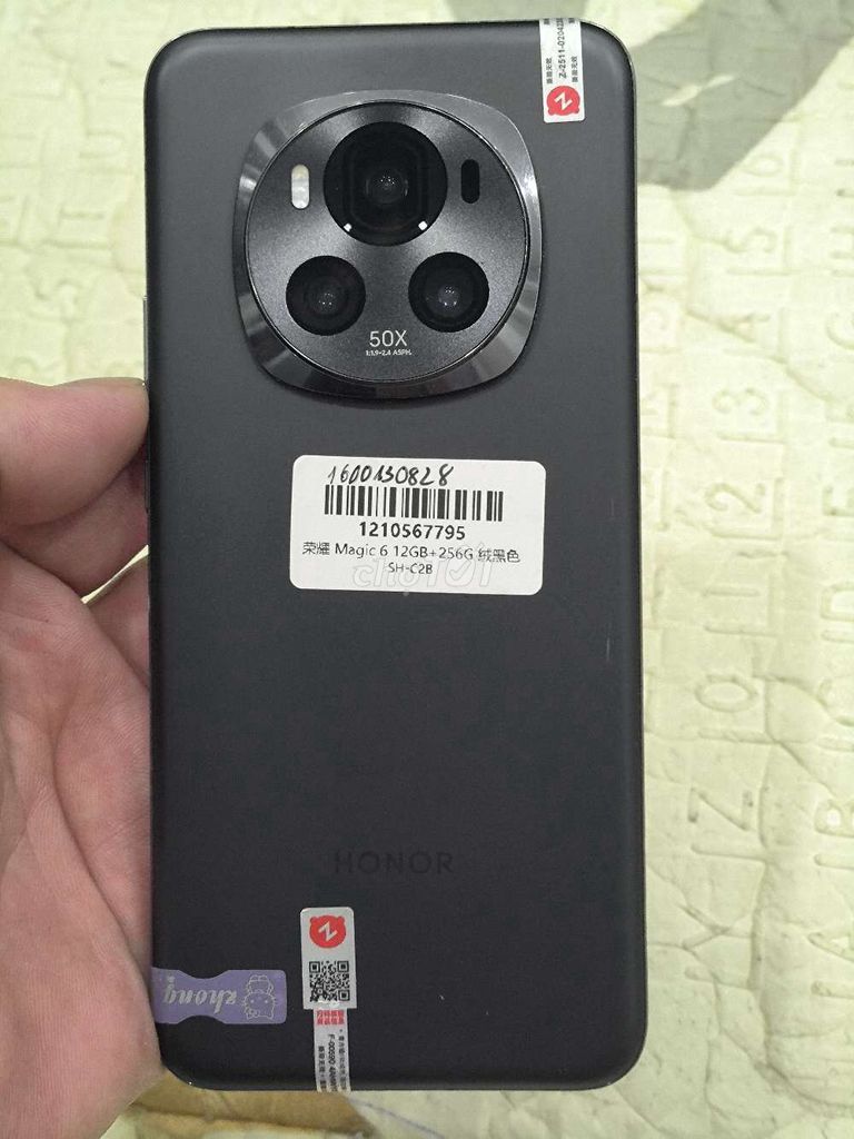Honor Magic6 256GB Đen. Mua bán Điện thoại tại Quận Hoàng Mai Hà Nội được đăng bởi Nguyennoi hình 1