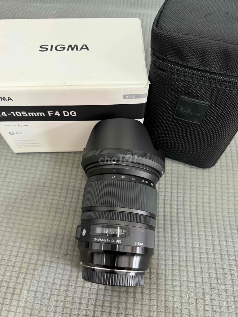 Sigma 24-105 F4 for canon fullbox đẹp rẻ