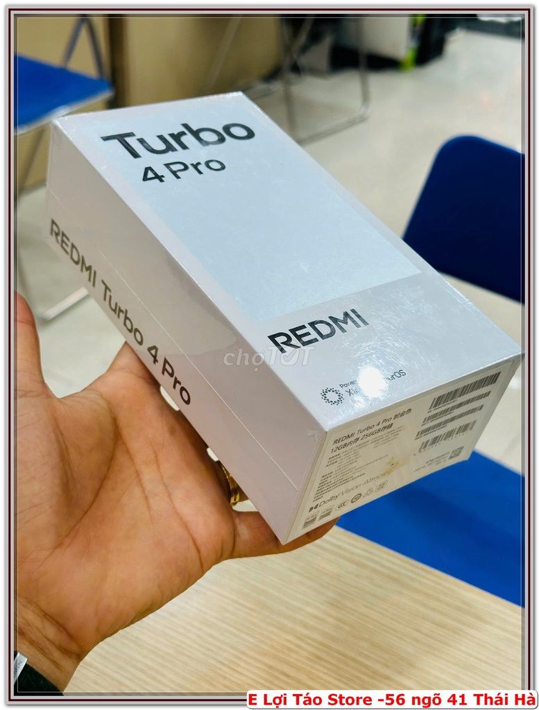 Xiaomi Redmi Turbo 4 Pro 256GB Newseal. Mua bán Điện thoại tại Quận Đống Đa Hà Nội được đăng bởi Nguyễn Tiến Lợi hình 1