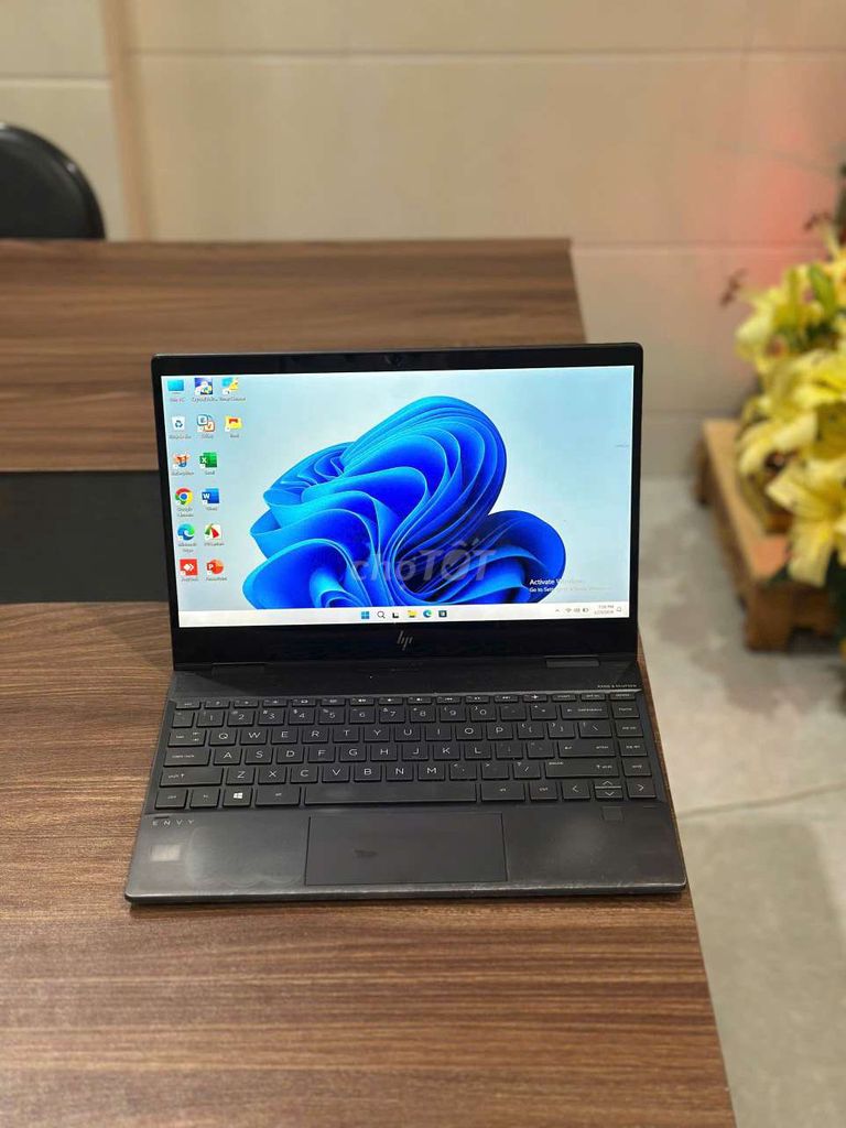 HP Envy x360 Ryzen 5 3500U Ram 8g ssd 256gb. Mua bán Laptop tại Quận Cẩm Lệ Đà Nẵng được đăng bởi Hbach Technology hình 1
