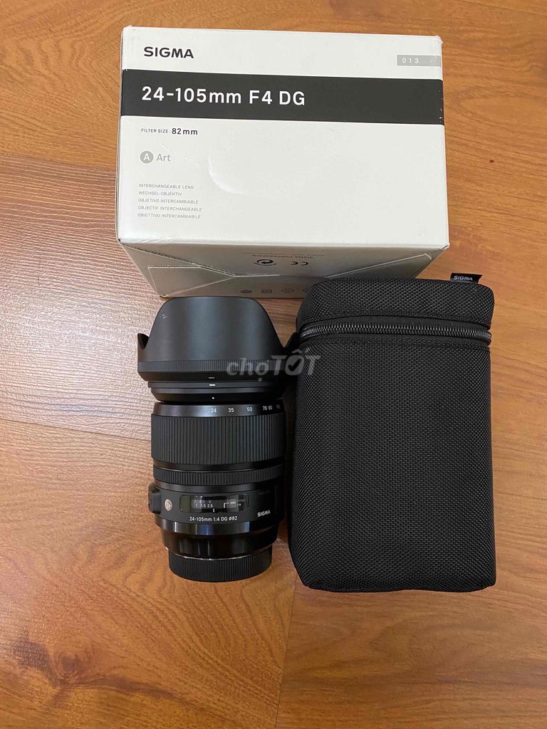 Ống kính Sigma 24-105mm F4 DG for Canon mới. Mua bán Máy ảnh, Máy quay tại Thành phố Thủ Đức Tp Hồ Chí Minh được đăng bởi Quang Đặng hình 1