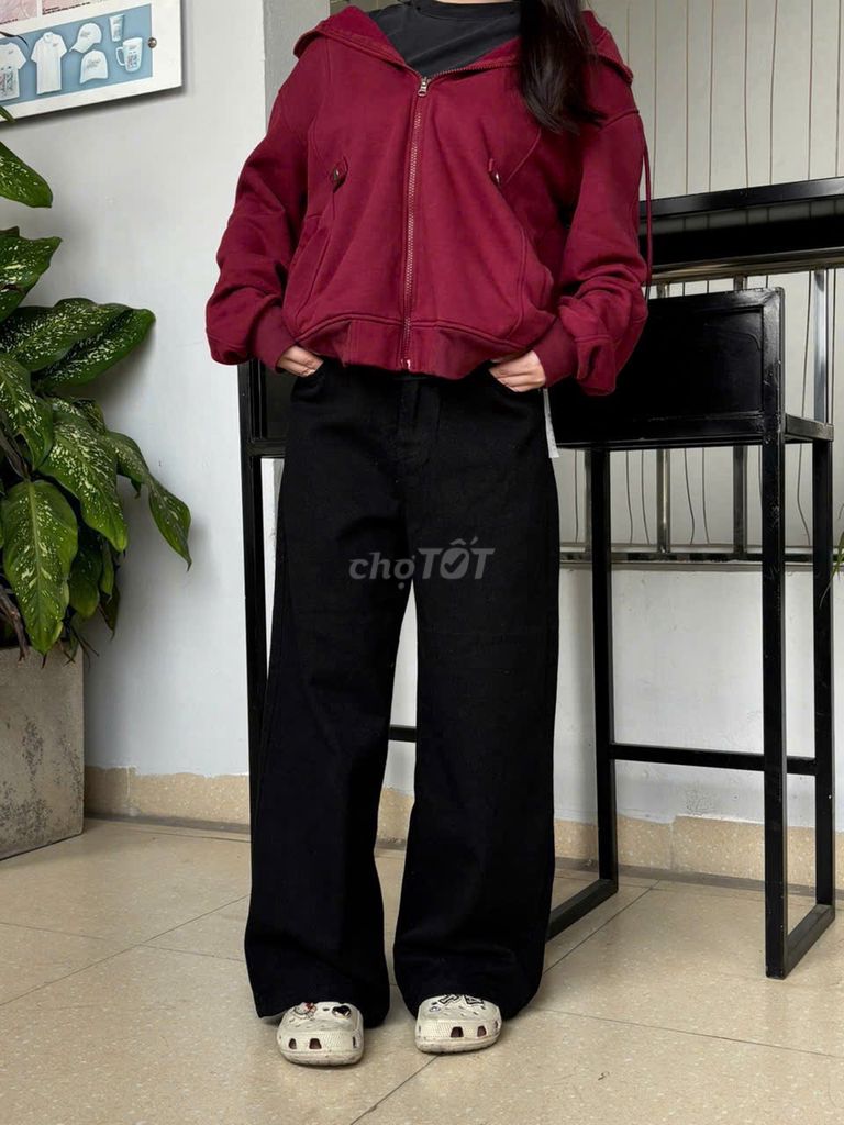 Quần jean nữ Denim Đen. Mua bán Quần áo tại Huyện Gia Bình Bắc Ninh được đăng bởi Lyhy Jeans hình 1
