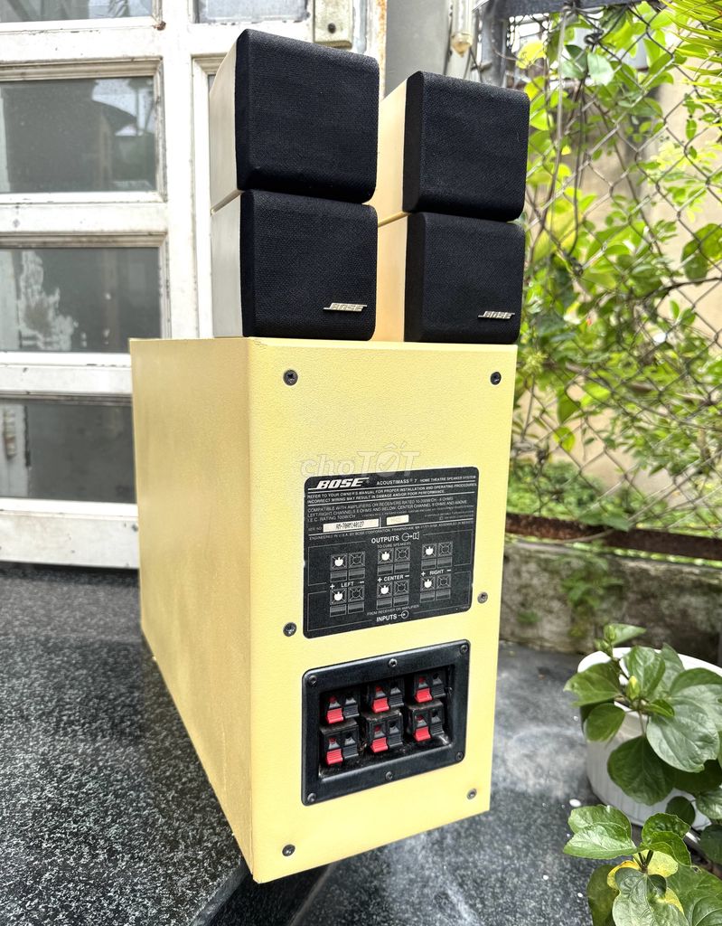 Bộ Sub BOSE AM7 (2 cặp xí ngầu đôi). Mua bán Tivi, Âm thanh tại Huyện Bình Chánh Tp Hồ Chí Minh được đăng bởi SAS TRI hình 1