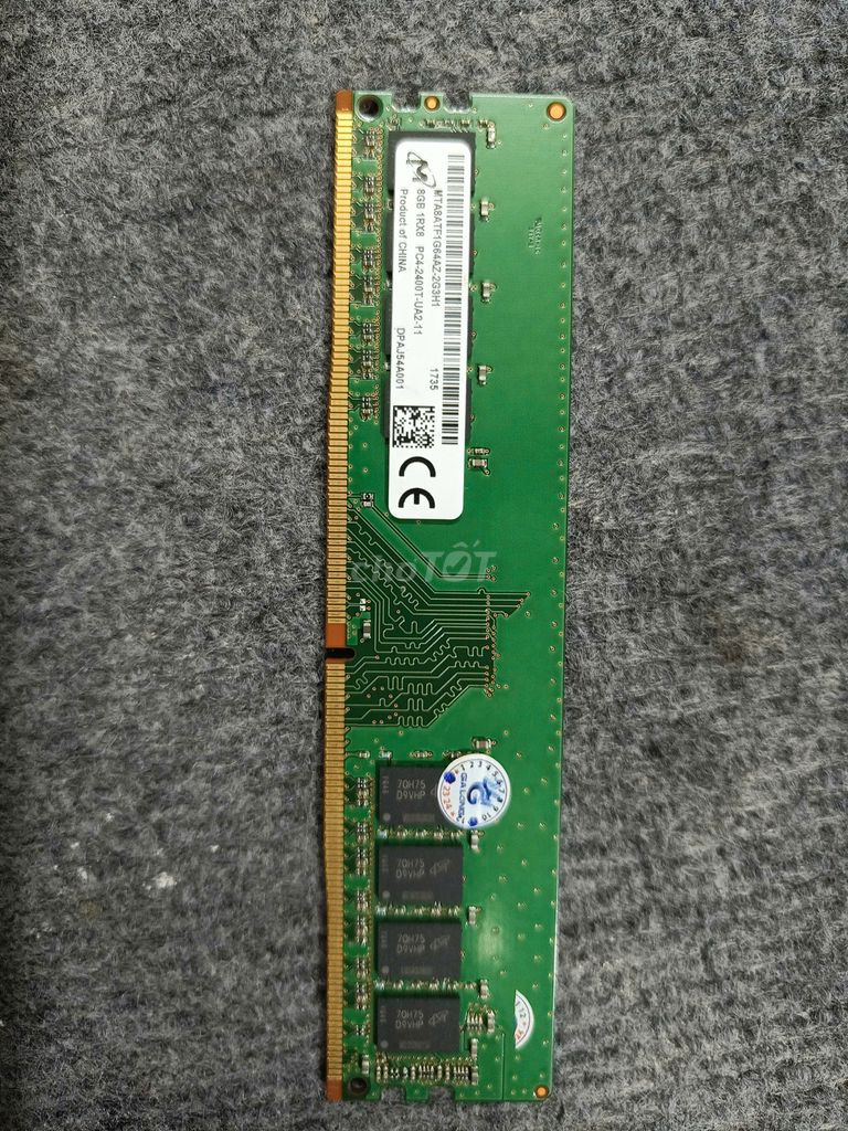 RAM máy bộ 8GB DDR4 Likenew. Mua bán Linh kiện (RAM, Card...) tại Quận 11 Tp Hồ Chí Minh được đăng bởi Hoang Tuan hình 1
