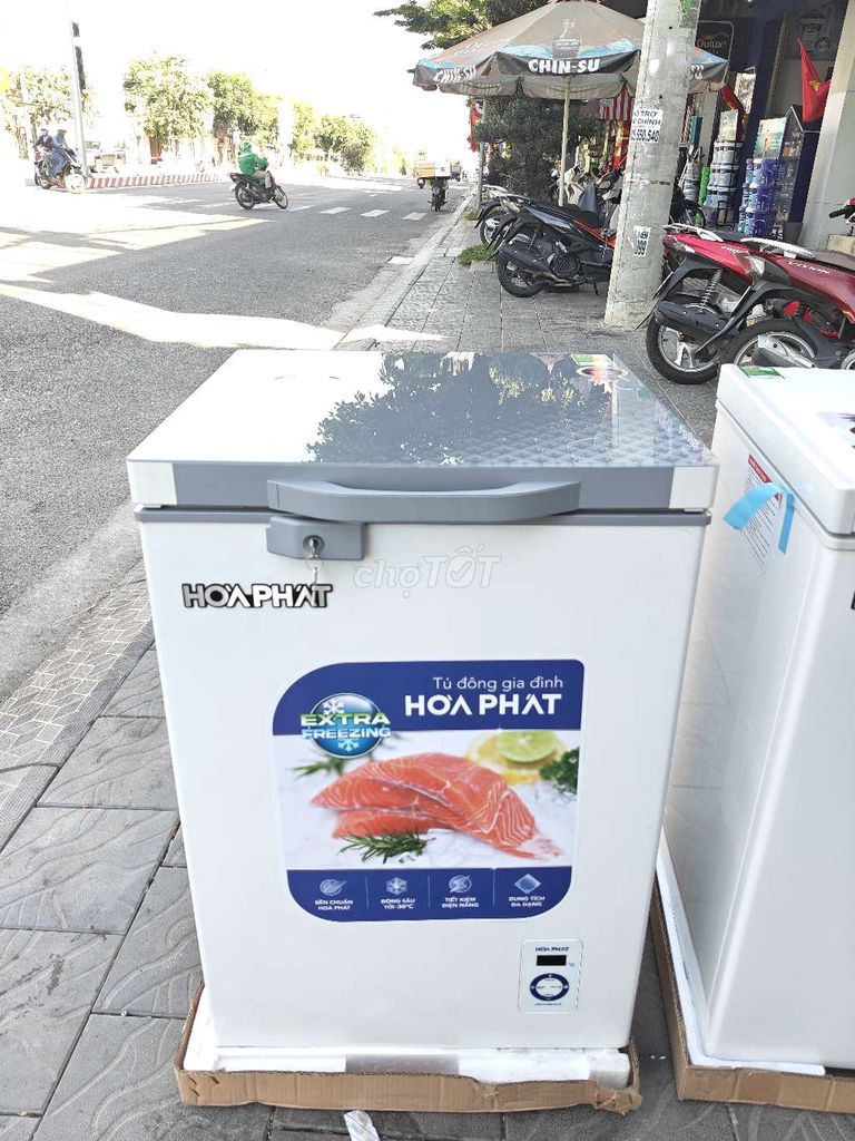 Tủ đông Hòa Phát 100 lít Mới. Mua bán Tủ lạnh tại Quận Liên Chiểu Đà Nẵng được đăng bởi Trần Xuân Hải hình 1