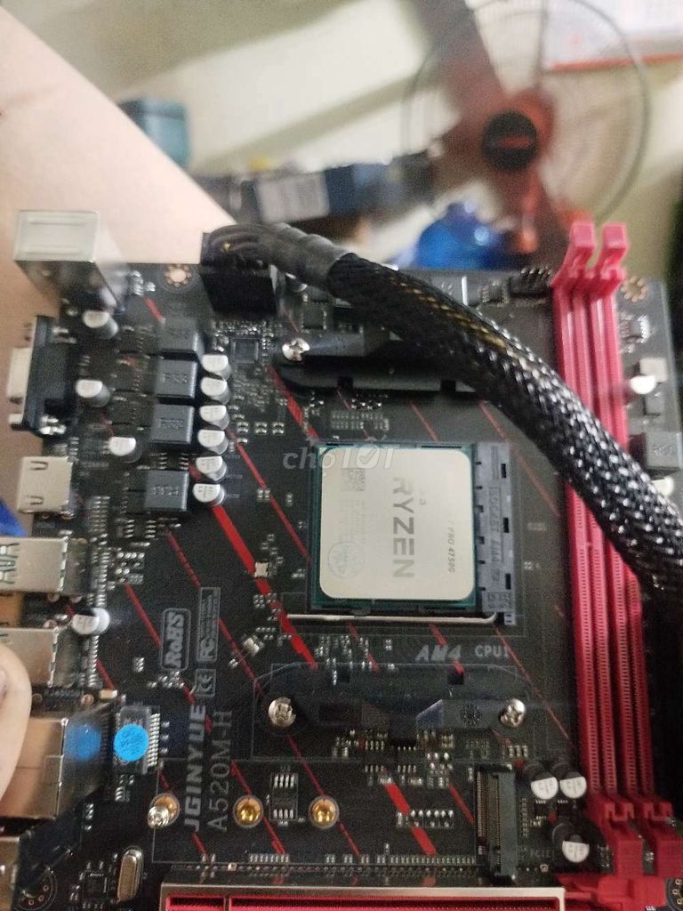 Main a520 ram 8g ryzen 7 4750g