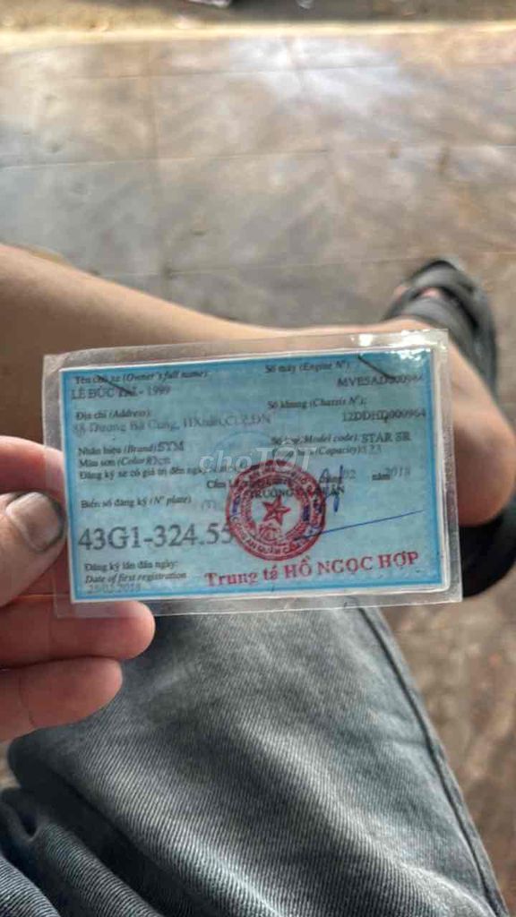 SYM Star SR 125 Đen đỏ. Mua bán Xe máy tại Quận Hải Châu Đà Nẵng được đăng bởi thu mua xe máy cũ tận nhà giá cao hình 7