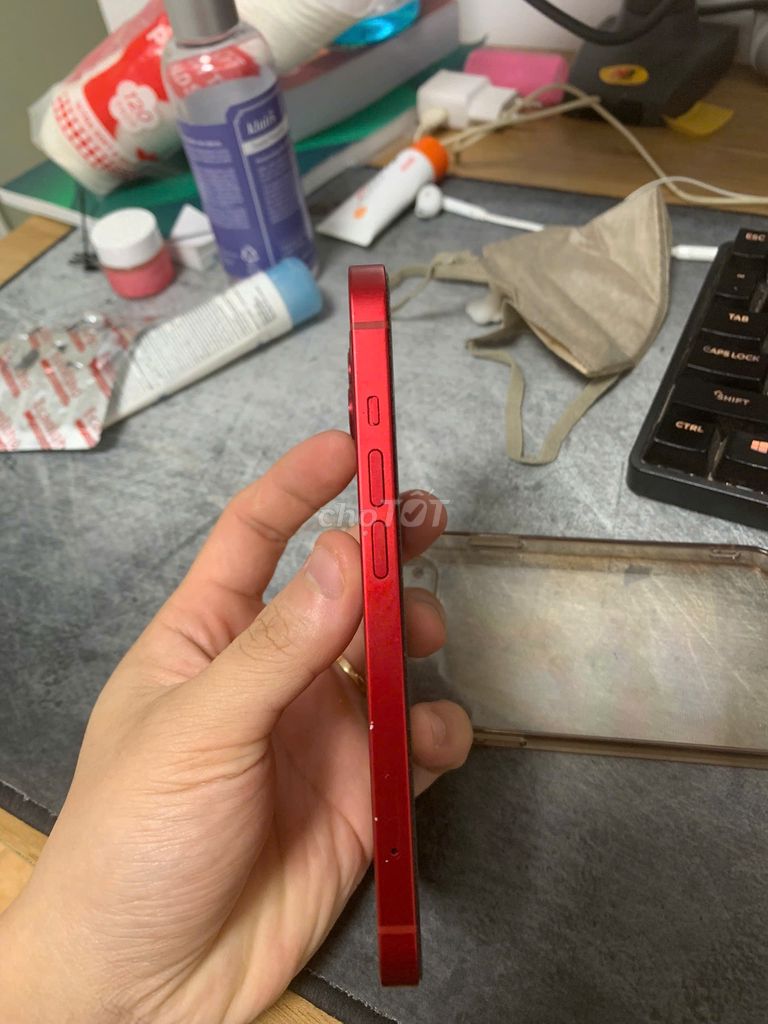 Điện thoại Iphone 13 1128 GB Đỏ - Pin 90%. Mua bán Điện thoại tại Quận Hà Đông Hà Nội được đăng bởi Phạm Anh Huy hình 2