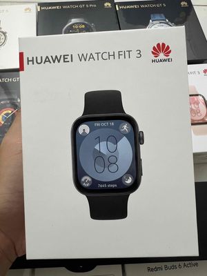Đồng hồ Huawei Watch Fit 3 Đen (New Seal). Mua bán Thiết bị đeo thông minh tại Huyện Bình Chánh Tp Hồ Chí Minh được đăng bởi Kao 