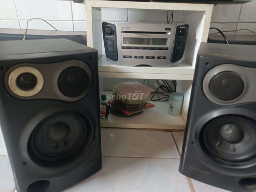Đầu CD ô tô Toyota Fujitsu+loa bass 14cm. Mua bán Tivi, Âm thanh tại Huyện Bình Chánh Tp Hồ Chí Minh được đăng bởi QUỐC HÙNG hình 1