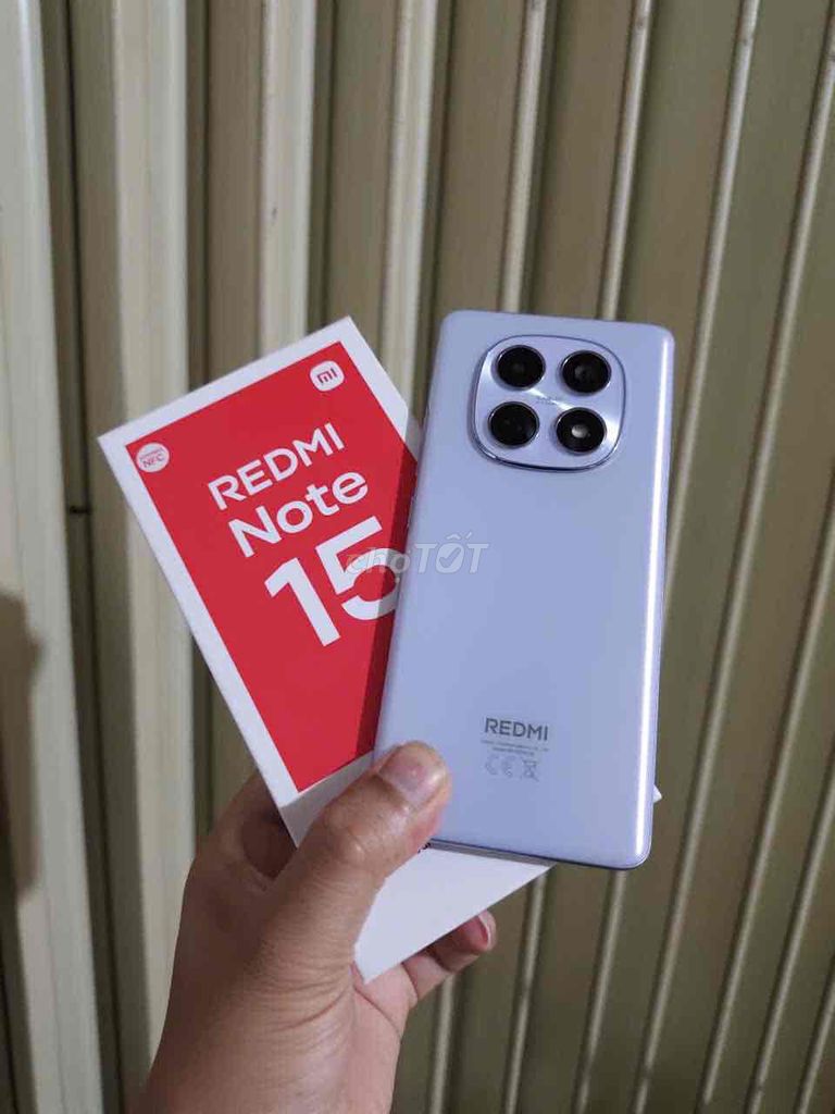 Xiaomi Redmi Note 15 fullbox rin đẹp. Mua bán Điện thoại tại Thành phố Buôn Ma Thuột Đắk Lắk được đăng bởi nguyễn Hải hình 1