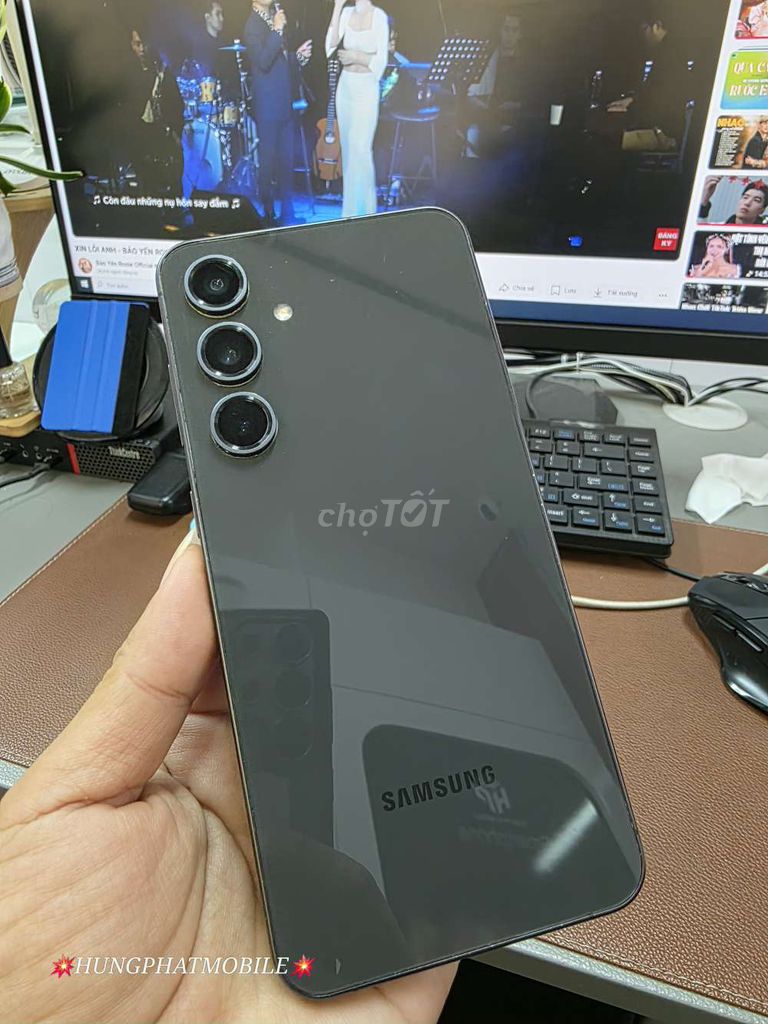 S24 FE-5G BẢN 256G SSVN 2 SIM VẬT LÝ ZIN ĐẸP.. Mua bán Điện thoại tại Quận Đống Đa Hà Nội được đăng bởi HƯNG PHÁT Mobile hình 1