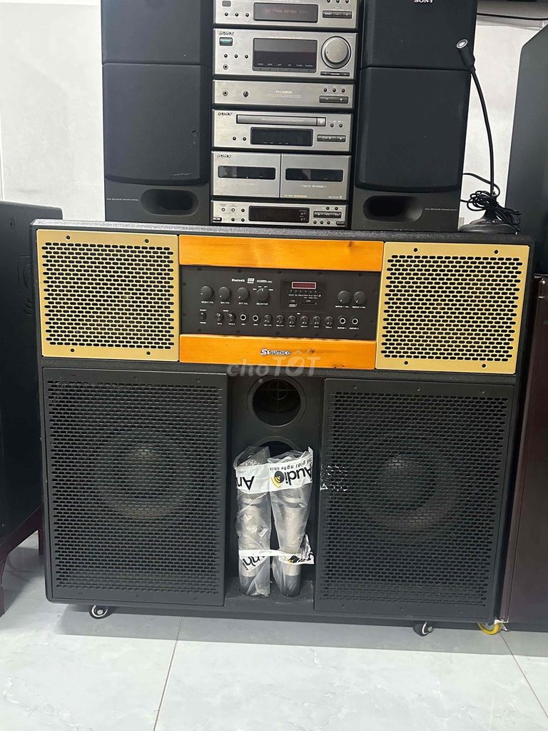 bộ Loa karaoke SUMICO Gỗ Nâu Sống động. Mua bán Tivi, Âm thanh tại Quận 3 Tp Hồ Chí Minh được đăng bởi Tên chưa cung cấp hình 1
