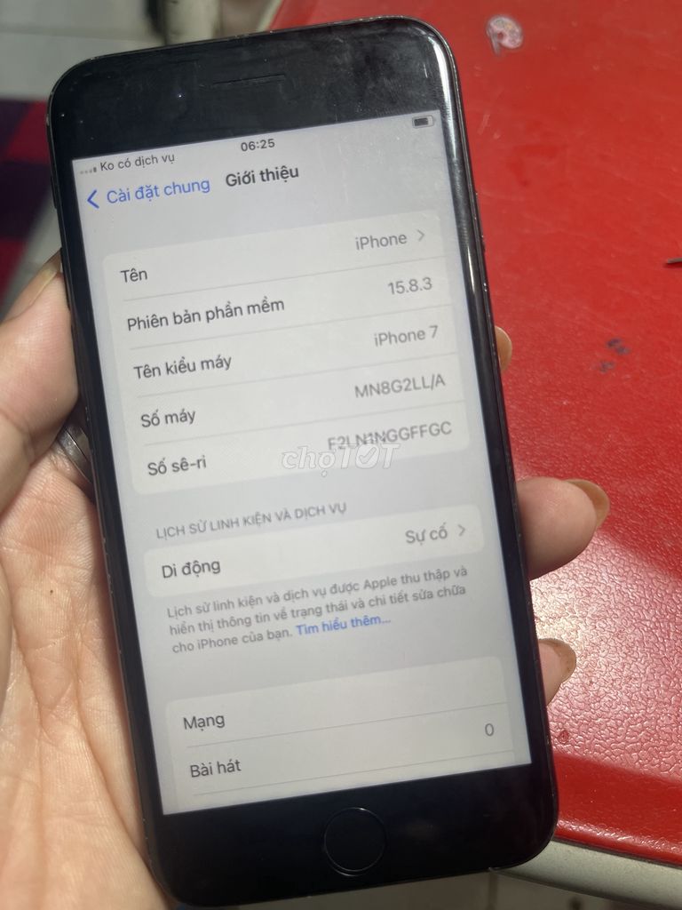 Iphone 7 hỏng sim dành học tập,game,live bán hàng