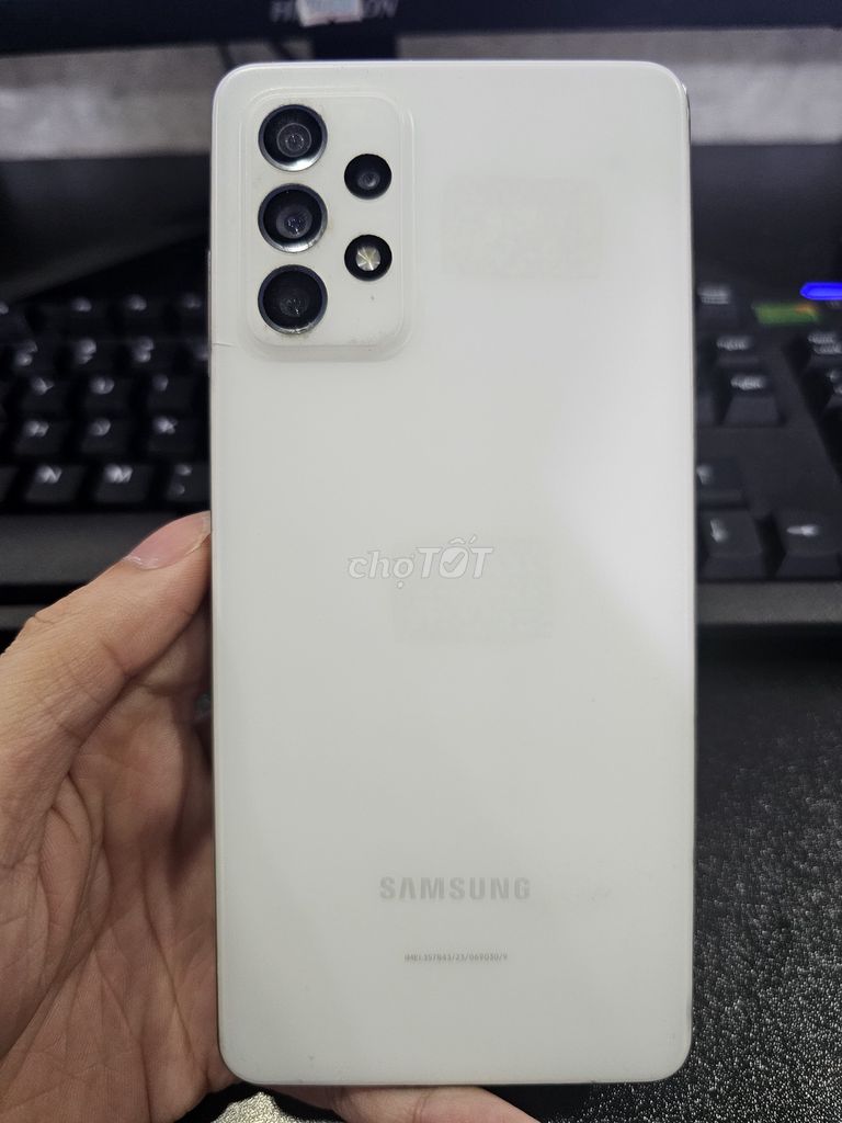 Samsung Galaxy A72 Trắng 8/256. Mua bán Điện thoại tại Quận Gò Vấp Tp Hồ Chí Minh được đăng bởi Android Gò Vấp hình 1