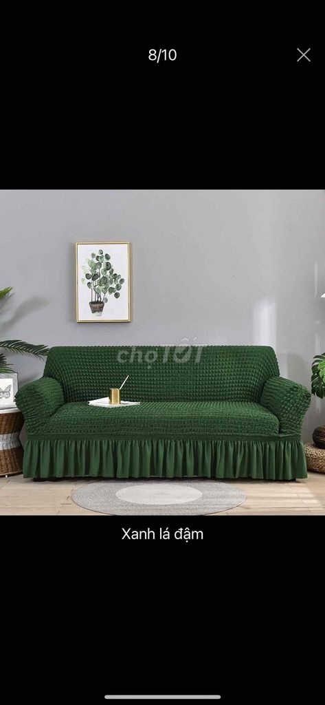 Pass Ga bọc Ghế Sofa có tay vịn