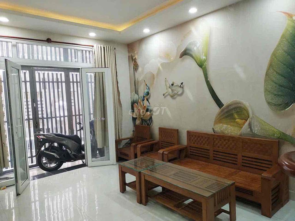 Nhà cho thuê h3g Trường Sa, p15, BTh 4*11.5m, 2pn 2wc, nt full