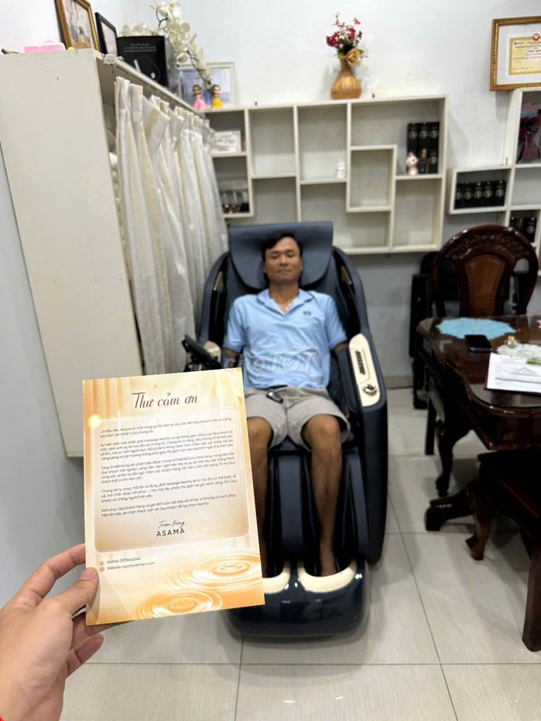 Ghế massage ASAMA ASAMA 5. Mua bán Bàn ghế tại Thành phố Trà Vinh Trà Vinh được đăng bởi Thảo Sương ASAMA hình 1