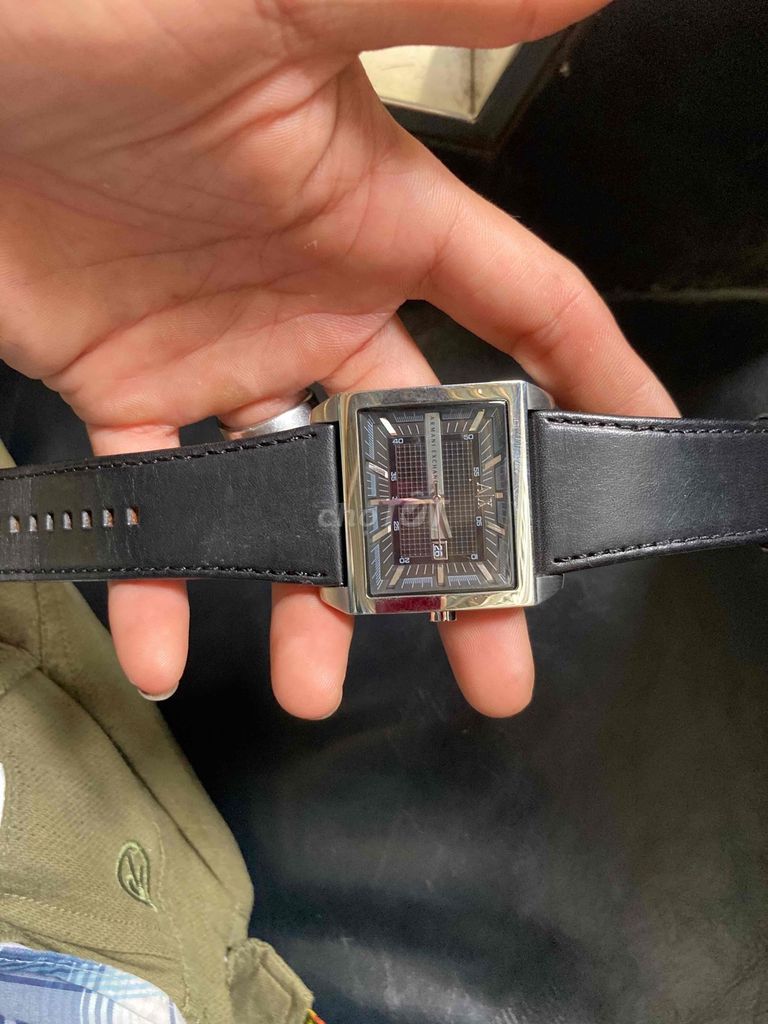 Đồng hồ Armani Exchange AX2203 Đen Bạc. Mua bán Đồng hồ tại Quận Ngô Quyền Hải Phòng được đăng bởi Hungtran hình 1