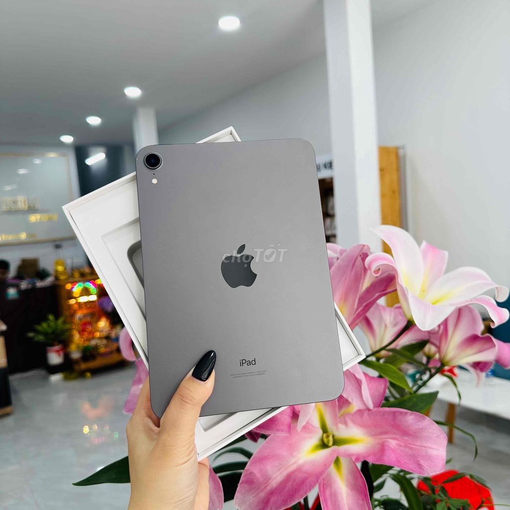 iPad Mini6 64G Grey Zin Nguyên FullBox