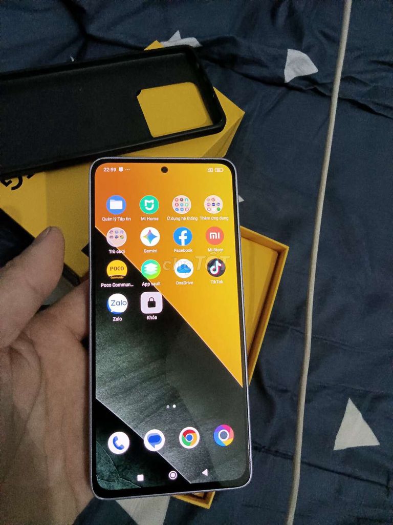 POCO M7 Pro 5G Tím Đã sử dụng. Mua bán Điện thoại tại Thành phố Thủ Đức Tp Hồ Chí Minh được đăng bởi Thanh Nguyễn hình 1