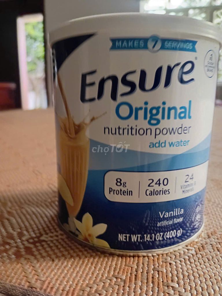Sữa bột Ensure Vanilla 400g người lớn tuổi. Mua bán Đồ ăn, thực phẩm và các loại khác tại Thành phố Thủ Đức Tp Hồ Chí Minh được đăng bởi phamnguyen myan hình 1