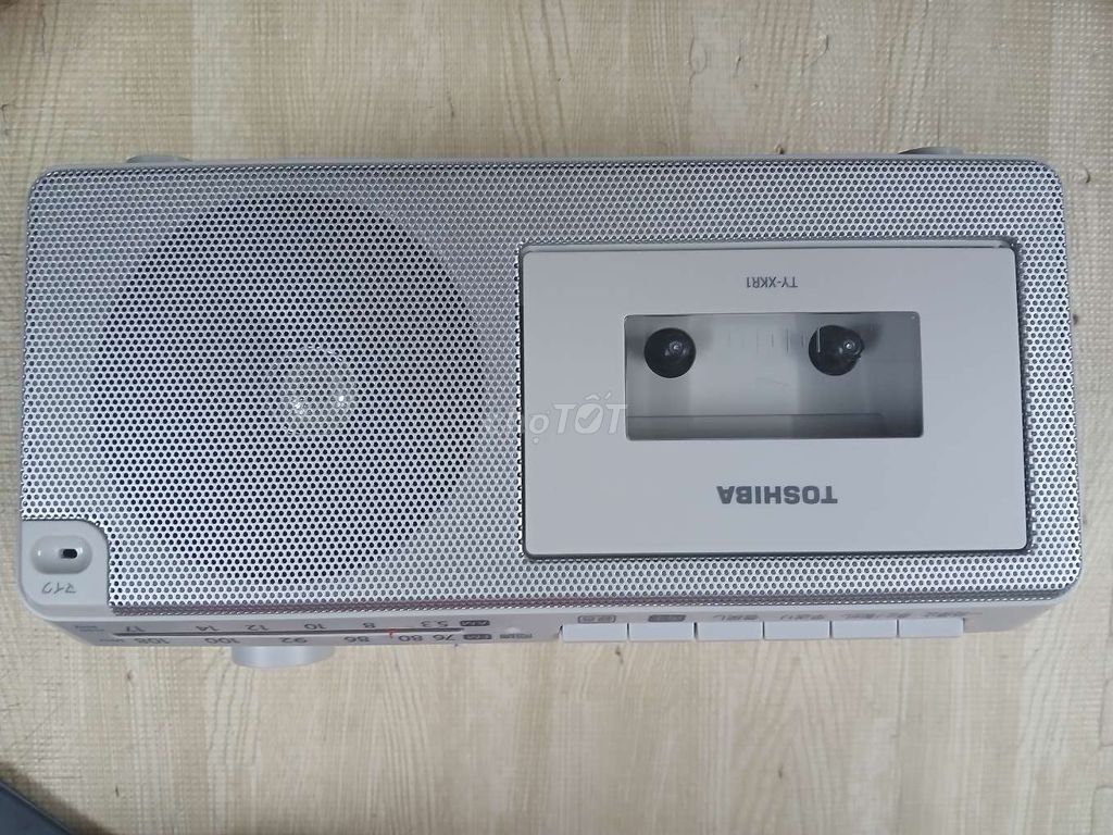 Đài cassette Toshiba TY-CKR1 Trắng. Mua bán Tivi, Âm thanh tại Quận Bình Thạnh Tp Hồ Chí Minh được đăng bởi LÂM BẢO hình 1