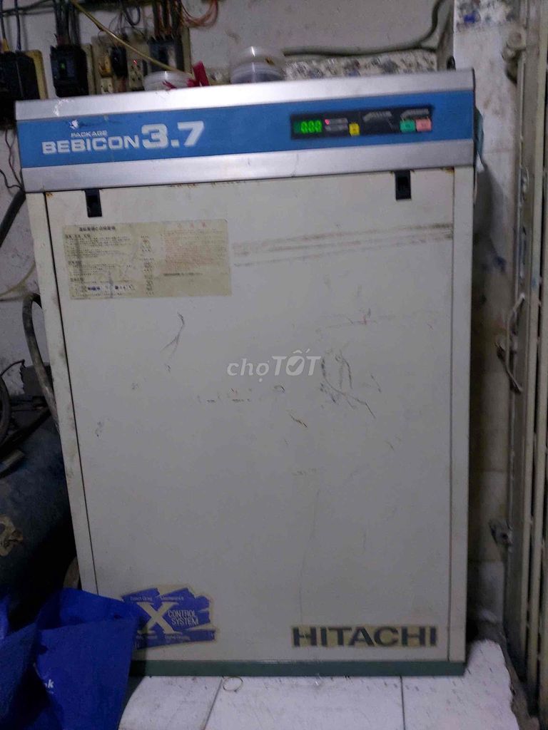 Máy bơm khí nén Hitachi 5hp 2 cấp. Mua bán Đồ chuyên dụng, Giống nuôi trồng tại Quận 11 Tp Hồ Chí Minh được đăng bởi Tùng  hình 1