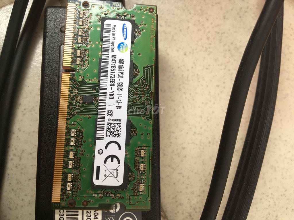 sạc hp,ram đr3L 4g. Mua bán Linh kiện (RAM, Card...) tại Thành phố Vũng Tàu Bà Rịa - Vũng Tàu được đăng bởi Nóc Cá hình 1