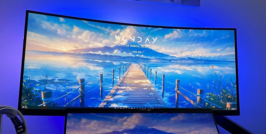 Màn hình Asus TUF VG34VQL3A 34 inch cong 180Hz. Mua bán Phụ kiện (Màn hình, Chuột...) tại Huyện Thanh Trì Hà Nội được đăng bởi Đức hình 1