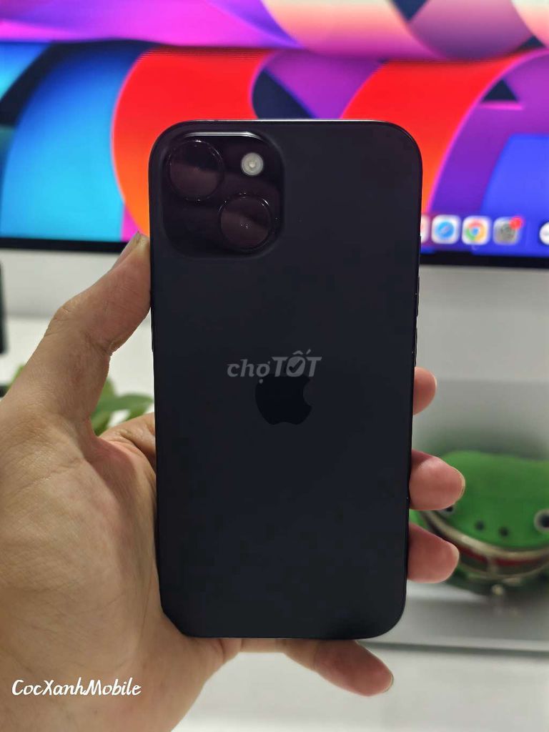 iPhone 15 128GB Quốc Tế khay sim, zin áp đẹp 98%. Mua bán Điện thoại tại Quận Liên Chiểu Đà Nẵng được đăng bởi Minh Hiệp CócXanhMobile hình 1