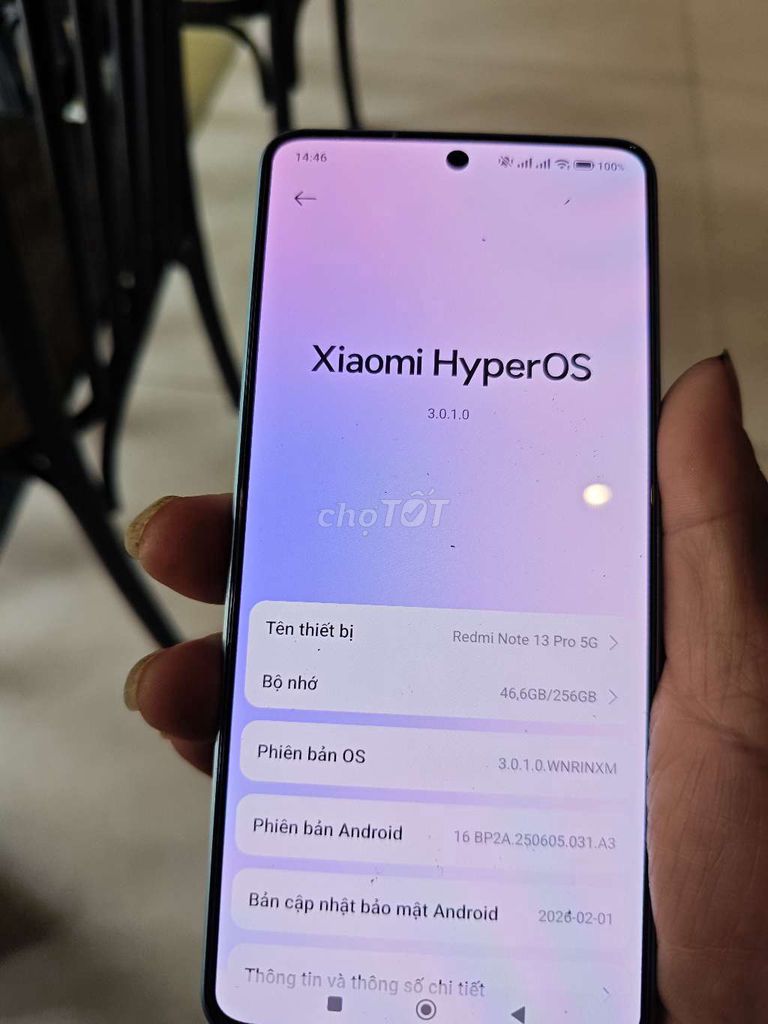 Xiaomi Redmi Note 13 Pro 5G 256GB Xanh. Mua bán Điện thoại tại Quận Ngô Quyền Hải Phòng được đăng bởi Dinh Nguyen hình 1