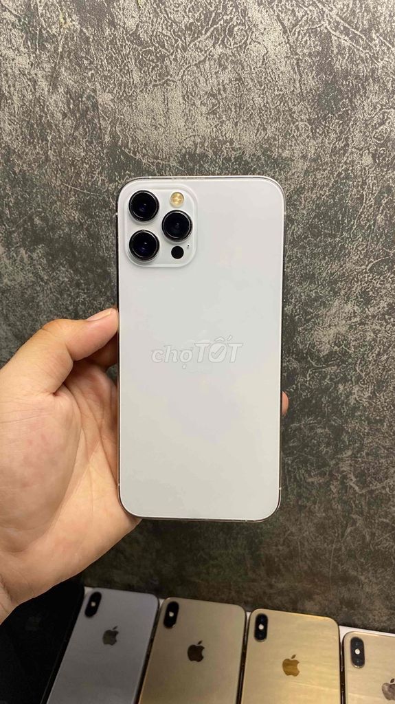 Apple iPhone 12 Pro Max 256GB Trắng. Mua bán Điện thoại tại Thành phố Thuận An Bình Dương được đăng bởi Văn Hùng hình 1