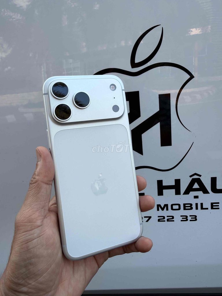 iphone 17Promax 256G Bạc chính hãng 99,9% Tgdd. Mua bán Điện thoại tại Thành phố Vĩnh Long Vĩnh Long được đăng bởi Nguyễn Phúc Hậu hình 1