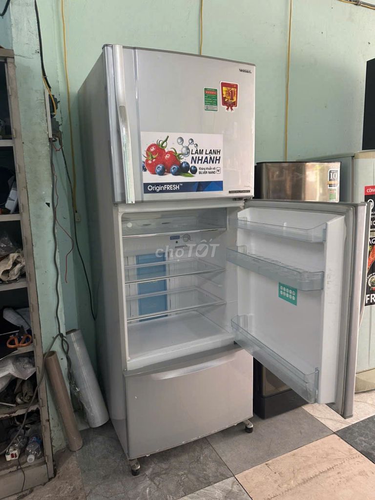 Tủ lạnh LỚN Toshiba 400 lít Bạc< LẠNh tốt lắm ,. Mua bán Tủ lạnh tại Quận Tân Phú Tp Hồ Chí Minh được đăng bởi tram hình 1