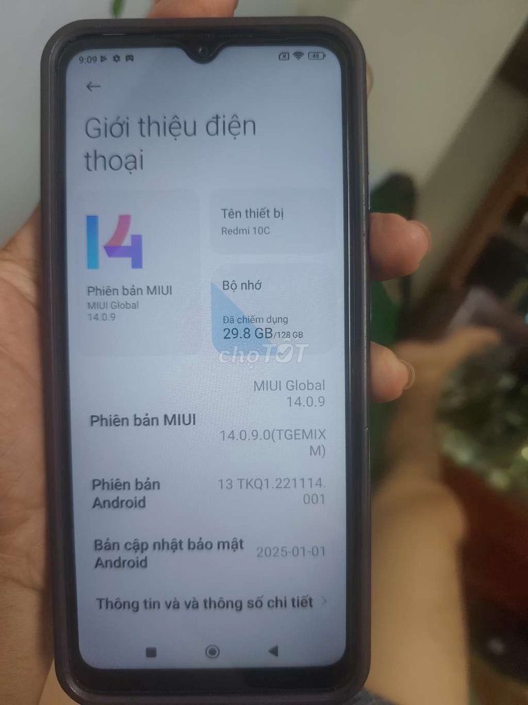 Xiaomi Redmi 10C 4GB/128GB Xanh. Mua bán Điện thoại tại Quận 11 Tp Hồ Chí Minh được đăng bởi Nguyen Duong Thong hình 1