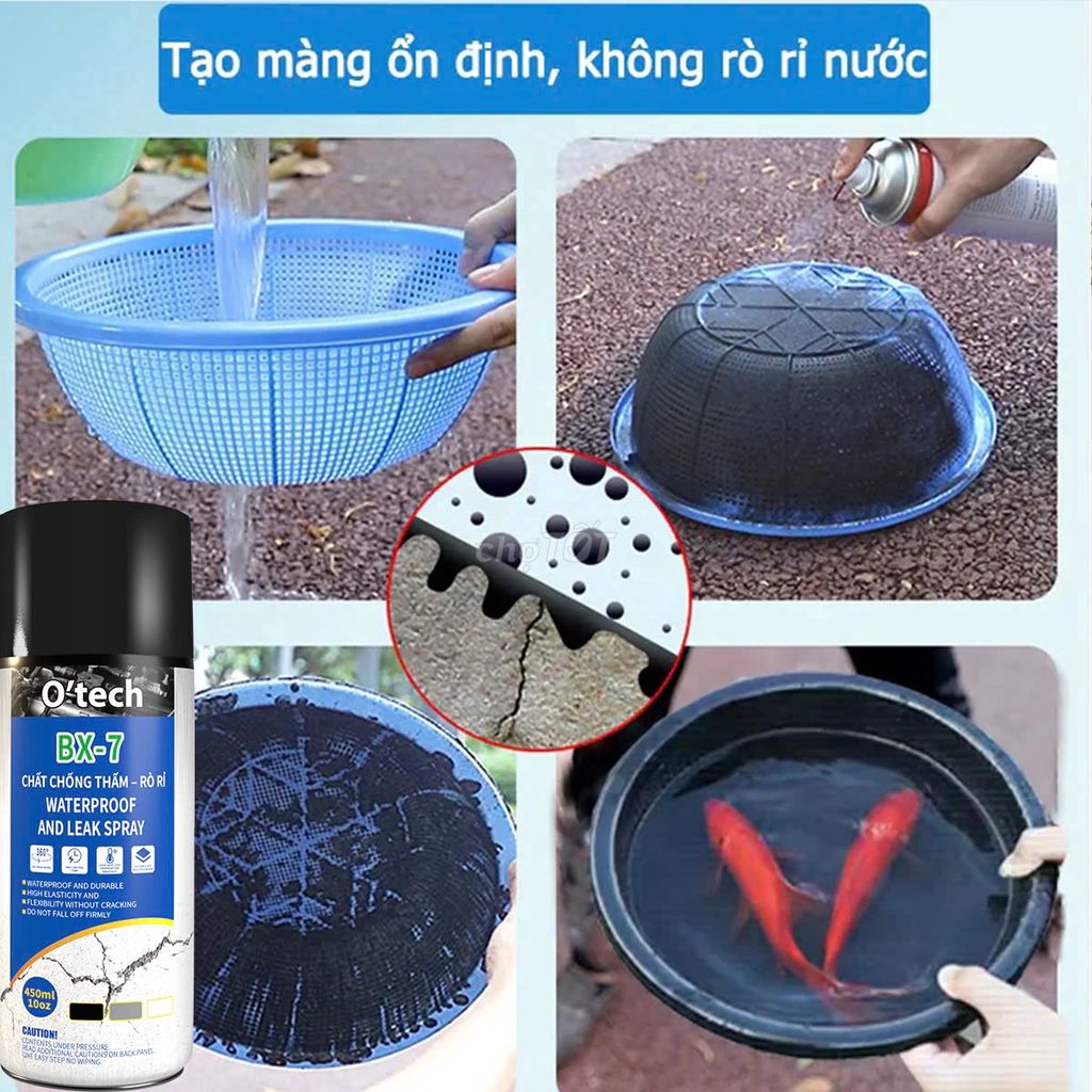 BX-7: Chất chống thấm cân nhiều bề mặt