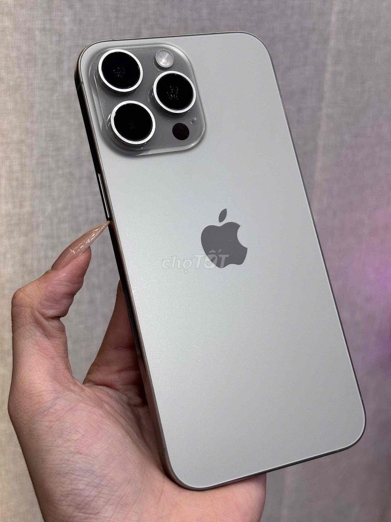 iPhone 15 Pro Max 256GB Natural Pin 90 Qte 9393992. Mua bán Điện thoại tại Quận Ninh Kiều Cần Thơ được đăng bởi Quý Mobile Cần thơ hình 1