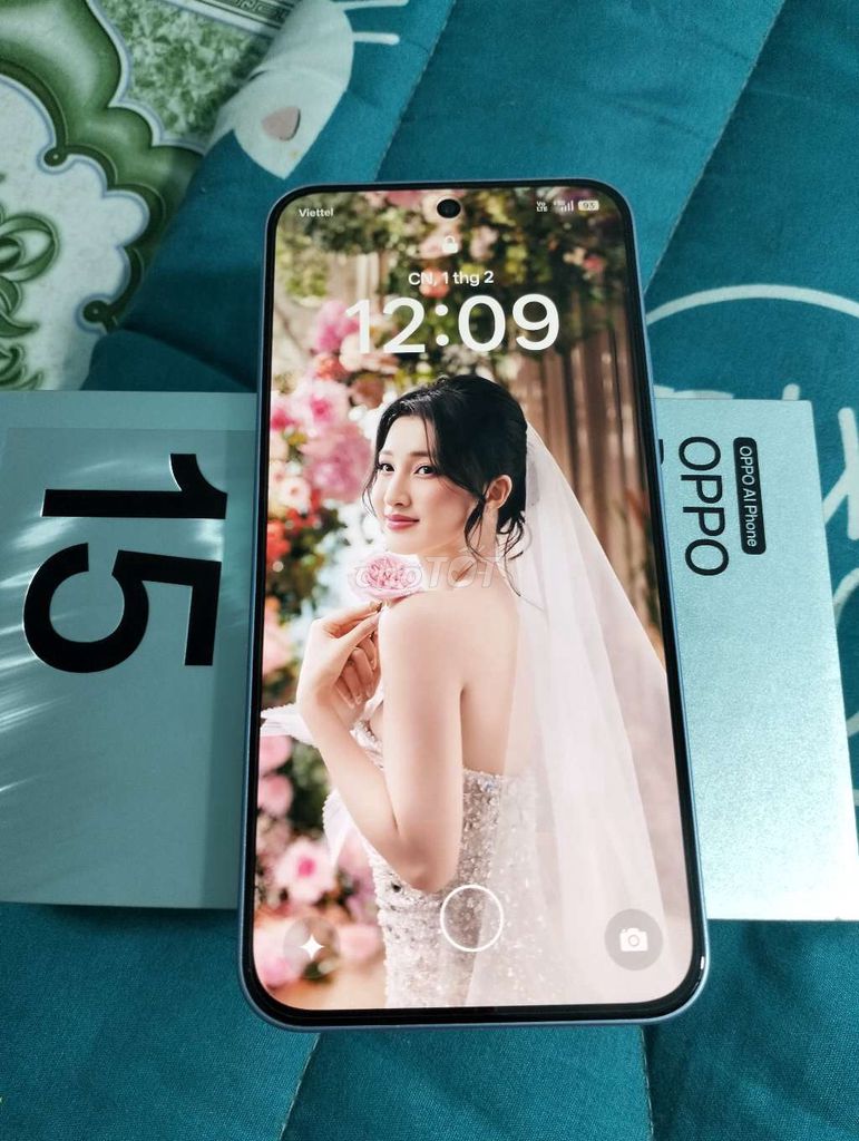 Oppo RENO 15F 12GB 5G 256G Xanh nhạt. Mua bán Điện thoại tại Thành phố Thuận An Bình Dương được đăng bởi Viết Nam hình 1