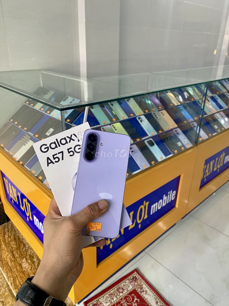 Samsung A57 5G Xài lướt như mới FullBox!!!. Mua bán Điện thoại tại Thành phố Bến Tre Bến Tre được đăng bởi VanLoi Mobile hình 1