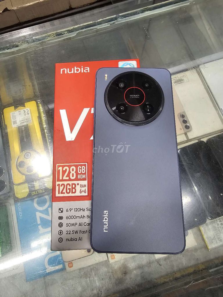 Nubia V70 Max 12GB/128GB Xám. Mua bán Điện thoại tại Quận Bình Thạnh Tp Hồ Chí Minh được đăng bởi DI ĐỘNG THUẬN PHÁT hình 1