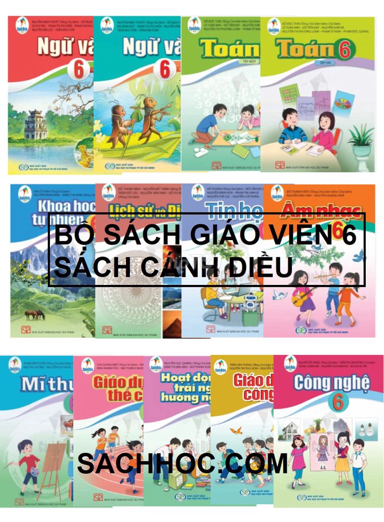 Bộ SGK + Bài tập lớp 6 - Cánh Diều