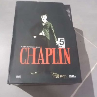 Đĩa DVD hài Sác lô Chaplin bản quyền bộ 5 đĩa