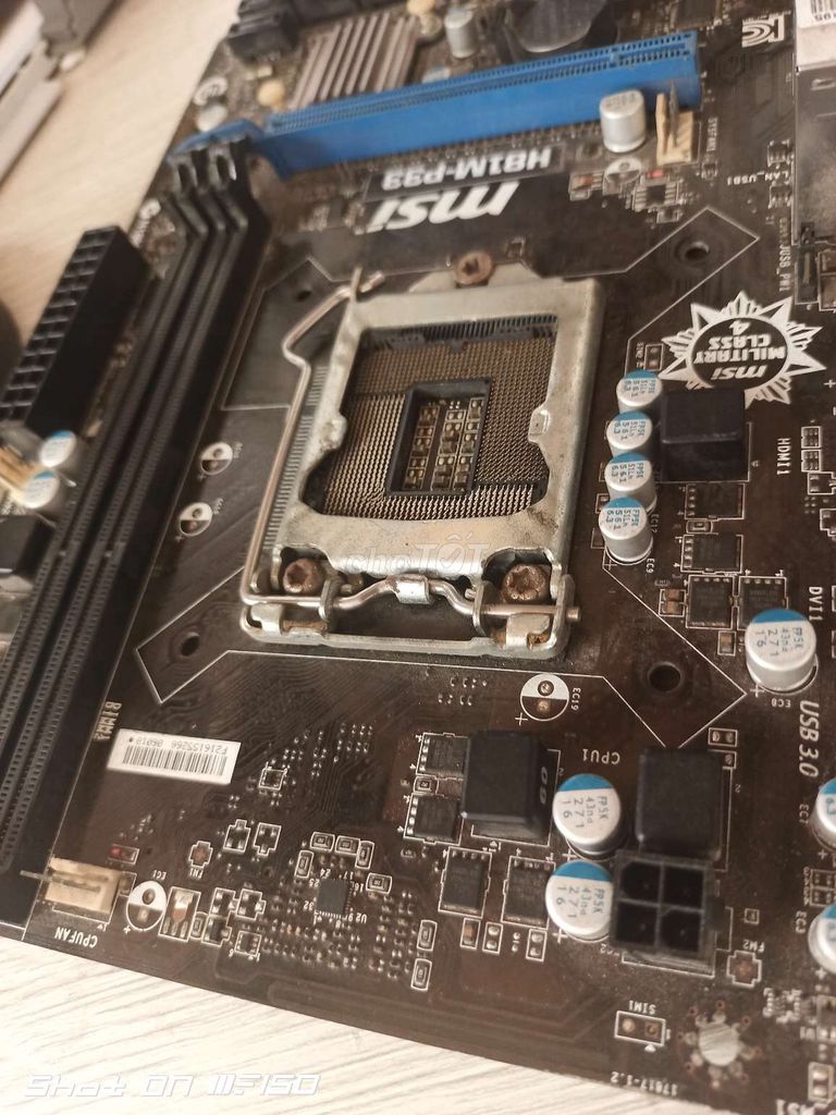 Bo mạch chủ MSI H81M-P33 Đen. Mua bán Linh kiện (RAM, Card...) tại Quận Tân Bình Tp Hồ Chí Minh được đăng bởi Máy tính Mạnh Tuấn hình 1