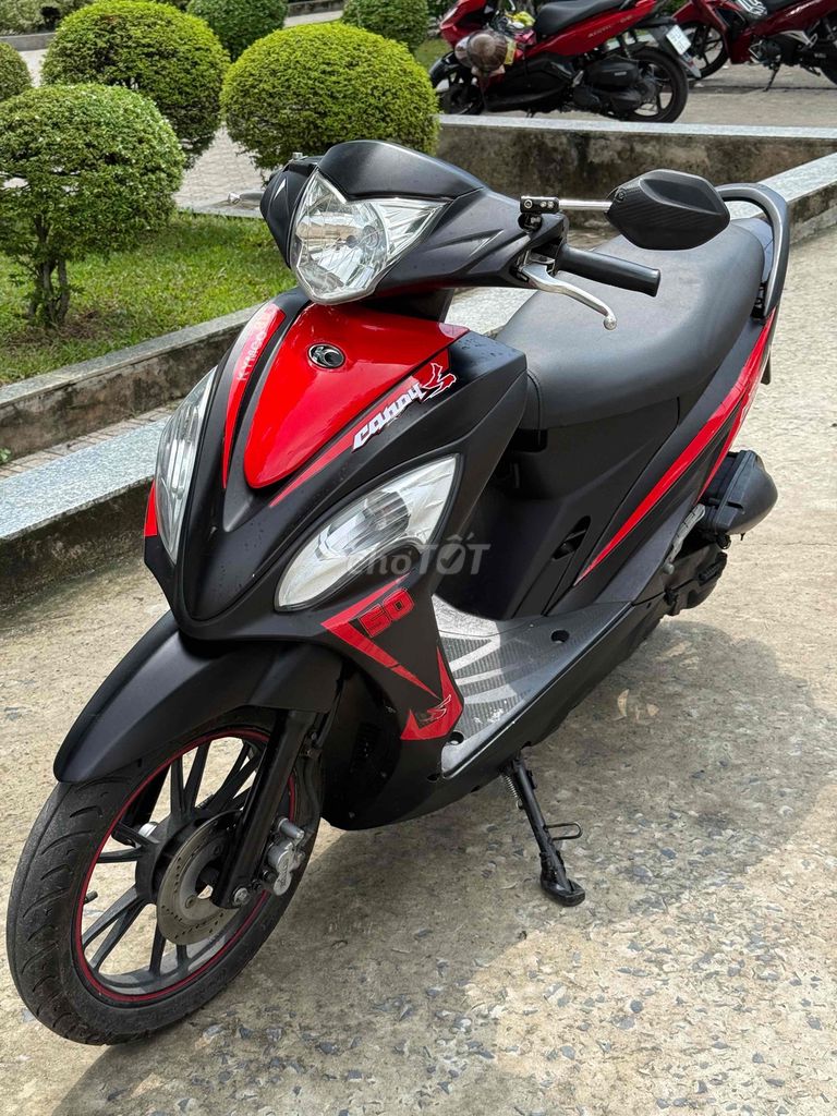 Мопед Kimco Candy 50cc, черный, красный