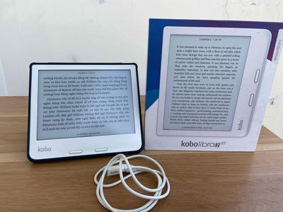 Kobo Libra 2 like new fullbox. Mua bán Máy tính bảng tại Quận 8 Tp Hồ Chí Minh được đăng bởi Gạo PC