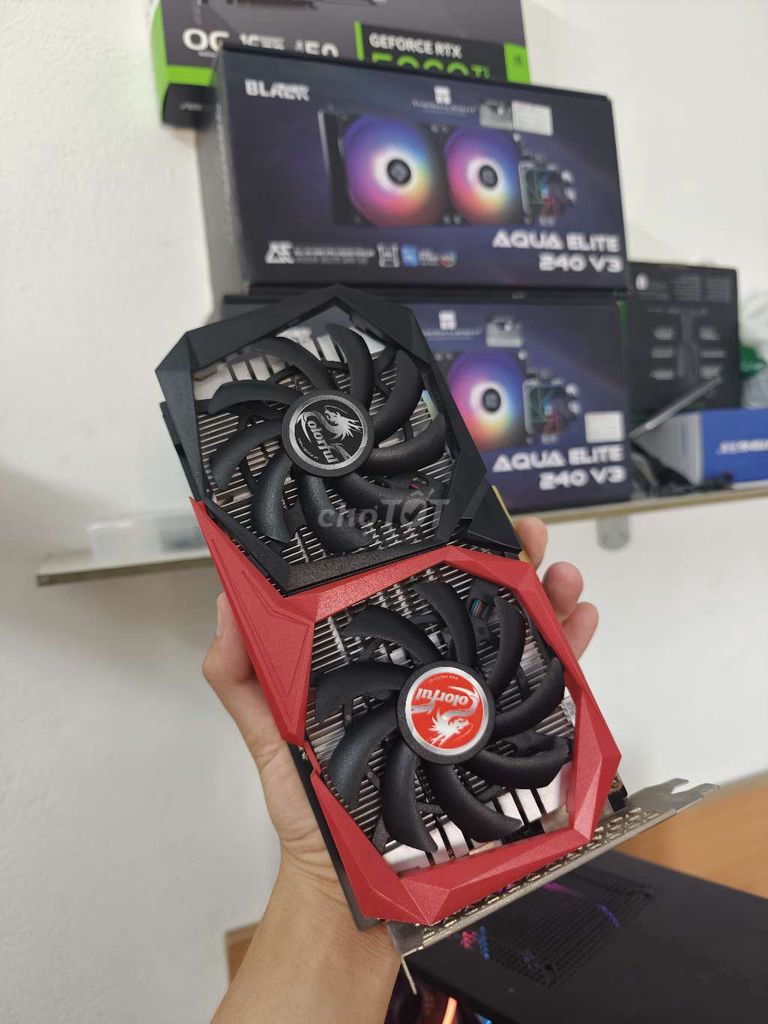 Card màn hình Colorful GTX 1650 Super 4GB. Mua bán Linh kiện (RAM, Card...) tại Quận Thanh Khê Đà Nẵng được đăng bởi Văn Phát Computer hình 1